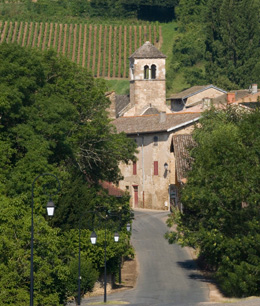 The Village of Bussières in the wine-growing region of the Mâconnais. BIVB / ARM