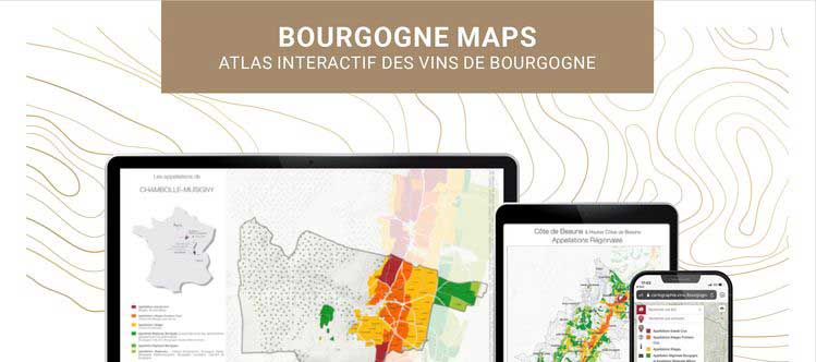 Bourgogne AOCs all mapped out!