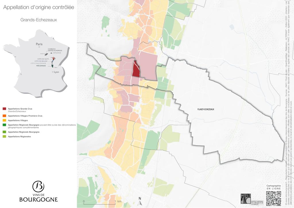 Map Grands Echezeaux