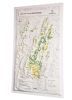 CARTE EN RELIEF - MÂCONNAIS