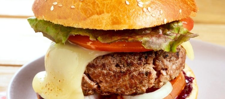 Burger raclette