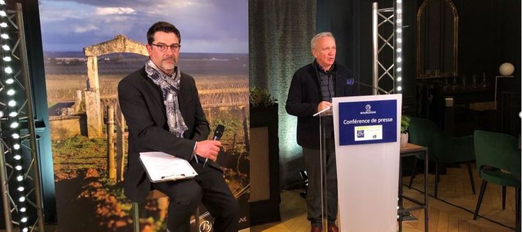 Raphaël Dubois (Grands Jours de Bourgogne, à gauche) et François Labet (BIVB)