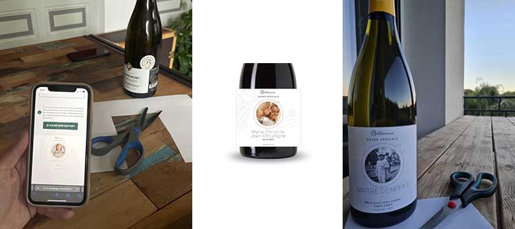 Etiquettes personnalisées vins de Bourgogne
