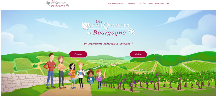 Les Explorateurs de Bourgogne - Programme éducatif 2022