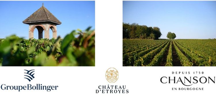 Domaine Chanson - Acquisition Château d'Etroyes à Mercurey