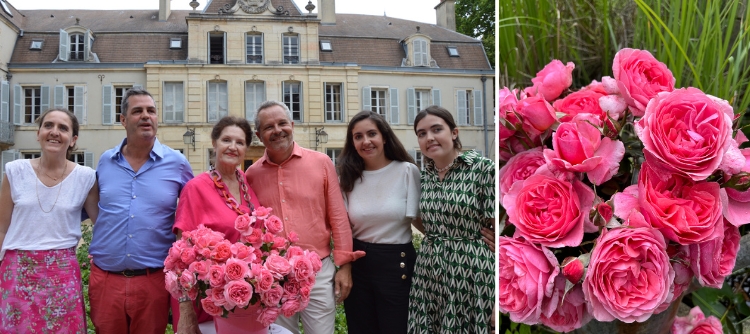 Baptême de la rose Comtesse Liger-Belair