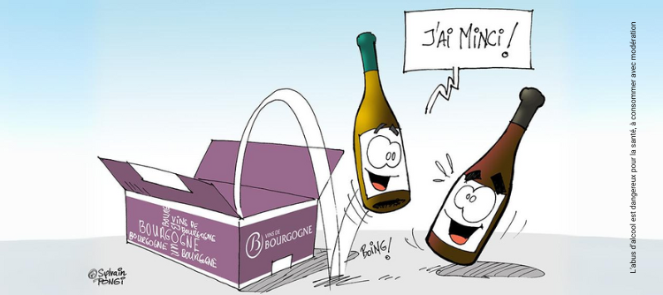 Dessin libre de droit pour la presse - Copyright : BIVB / Sylvain Pongi