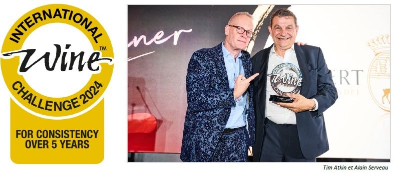 Un prestigieux Trophée pour Albert Bichot...