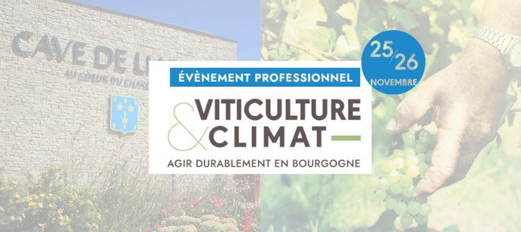 Evènement "Viticulture & Climat" à la Cave de Lugny les 25 et 26 novembre 2025