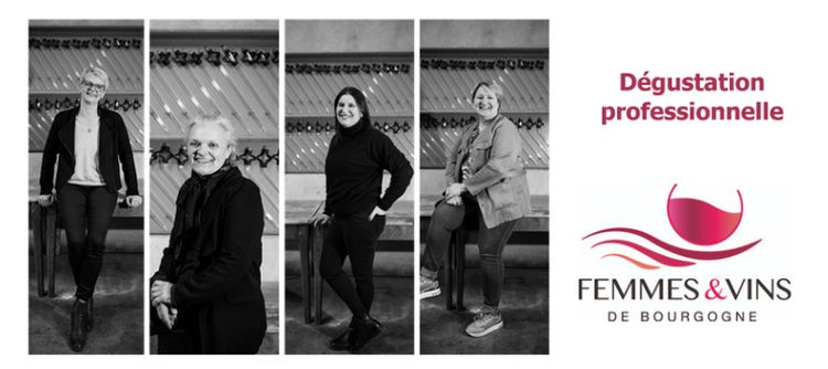 Dégustation professionnelle par les Mâconnaises de Femmes & Vins de Bourgogne