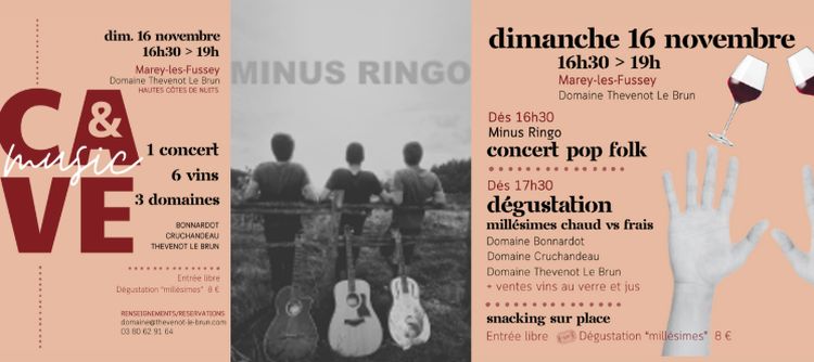 "Cave & Music" en Hautes-Côtes de Nuits le dimanche 16 novembre 2025