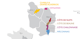 La Bourgogne, une localisation privilégiée