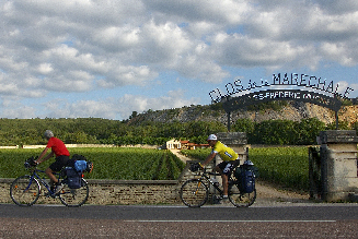 Itinéraire - Route des vins en Côte de Nuits en Bourgogne