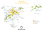 Carte de Chablis, Grand Auxerrois & Châtillonnais
