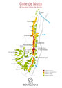 Carte de la Côte de Nuits et Hautes Côtes de Nuits