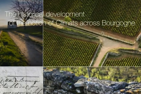 The historical development of the notion of Climats across Bourgogne