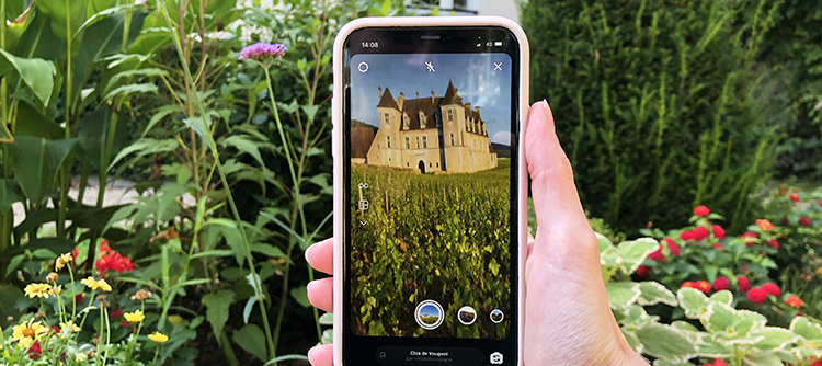 Effets & GIF Instagram dédiés aux Vins de Bourgogne