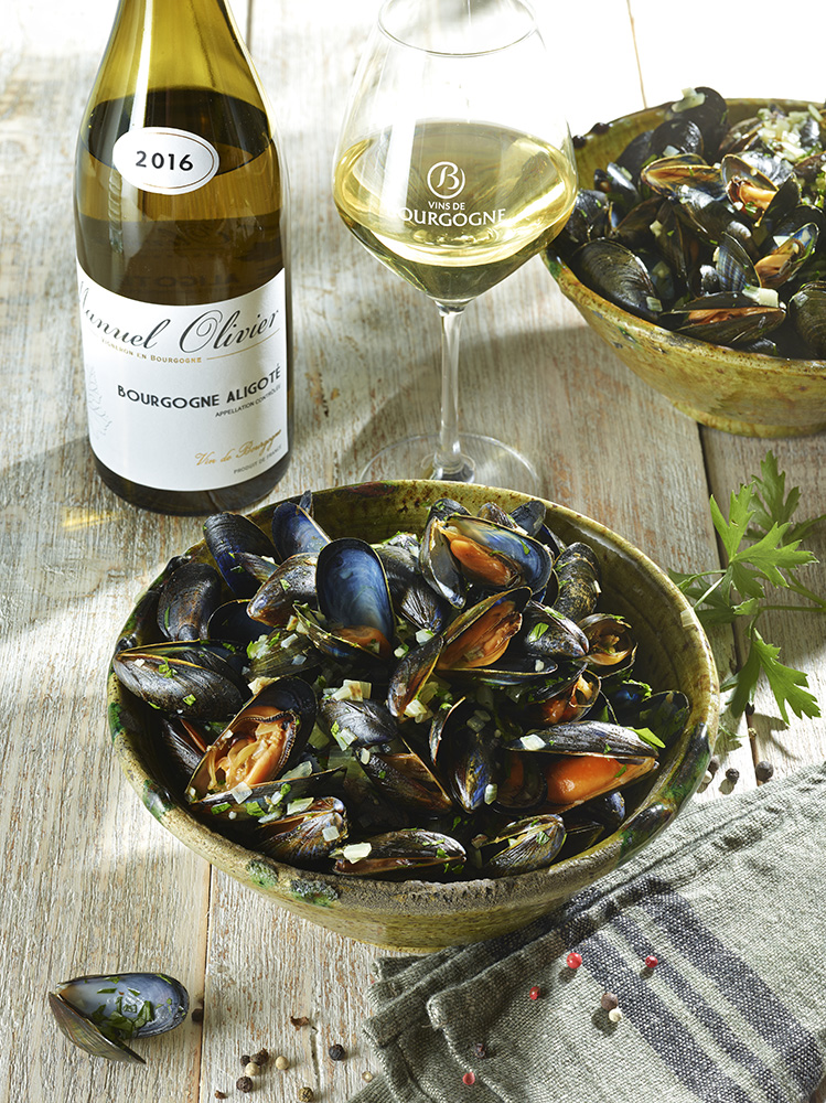 Mussels in white wine