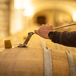 Batonnage d'un vin blanc - © BIVB / Aurélien Ibanez