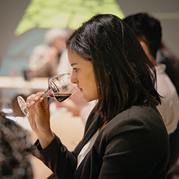 Tasting at the Ecole des Vins de Bourgogne