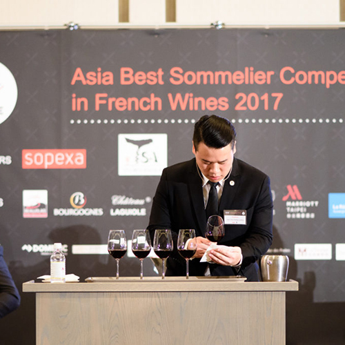 © SOPEXA - Concours du meilleur sommelier vins de France à Shangaï