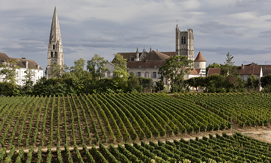 © BIVB / Sébastien Boulard - Village de l’appellation Bourgogne Côte d'Auxerre