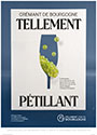 Poster Campagne publicitaire - Bourgogne -Tellement Pétillant
